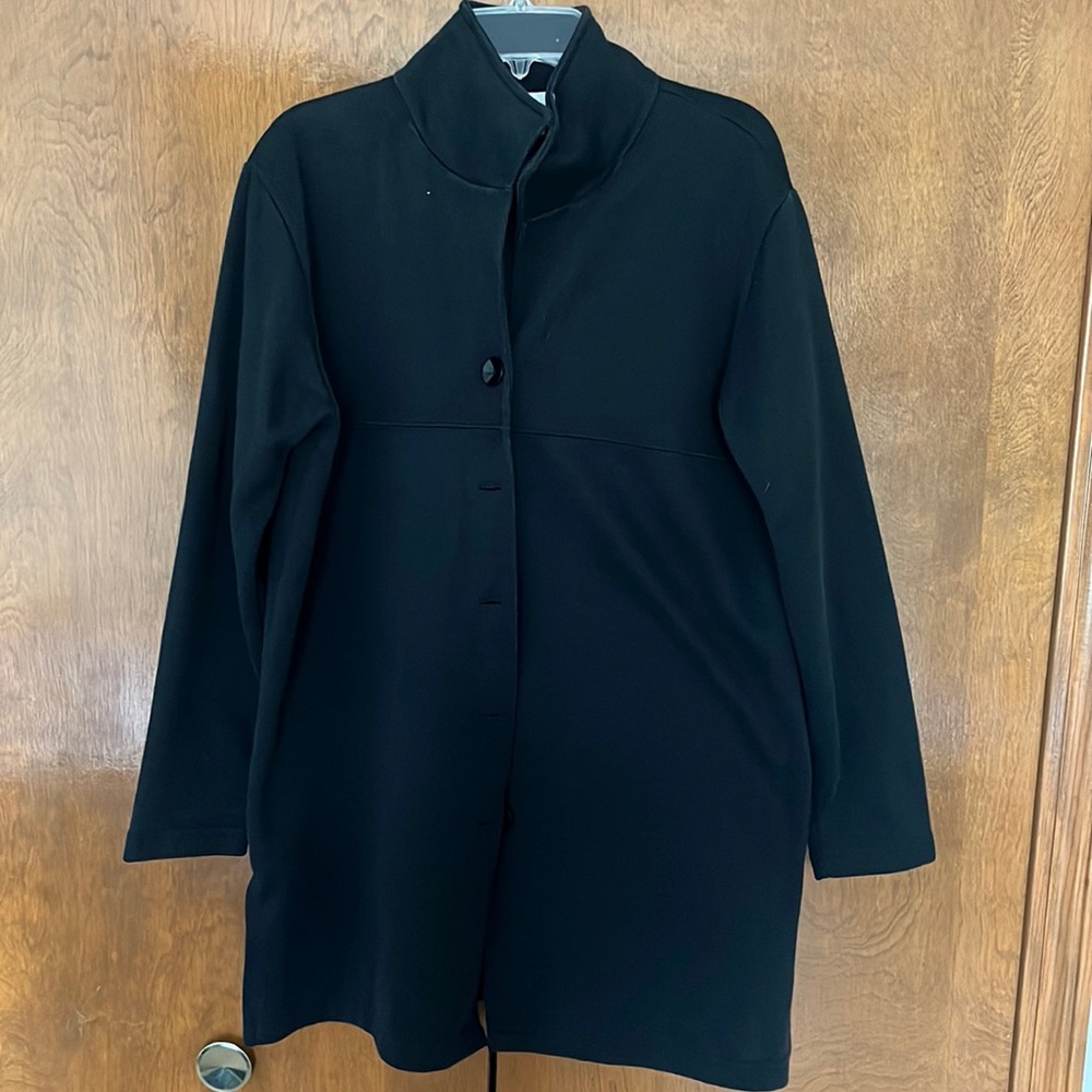 Black cardigan